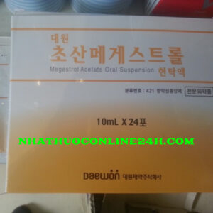 Thuốc Daewon Megestrol Acetate 160mg/10ml giá bao nhiêu