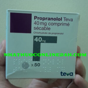 Thuốc Propranolol Teva 40mg giá bao nhiêu