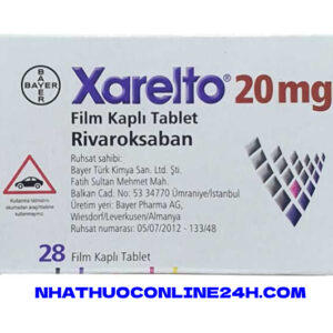 Thuốc Xarelto 20mg giá bao nhiêu