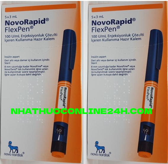 Bút tiêm Novorapid Flexpen giá bao nhiêu