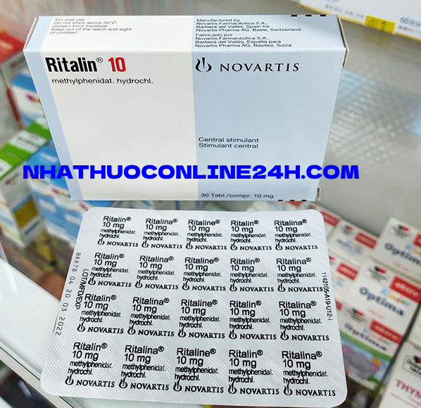 Thuốc Ritalin 10 giá bao nhiêu