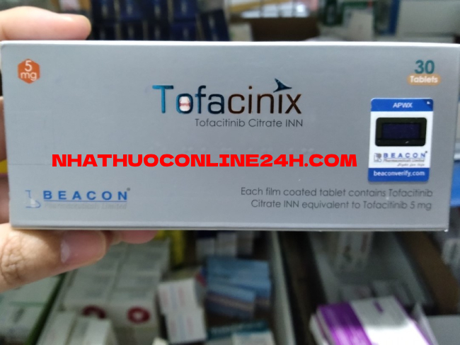 Thuốc Tofacinix 5mg giá bao nhiêu